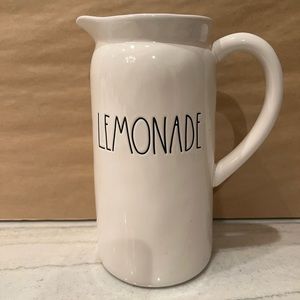 Rae Dunn lemonade pitcher